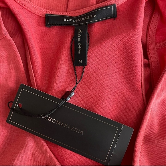 BCBGMAXAZRIA Women's Kelsey Knit Cold Shoulder Top - Picture 13 of 15